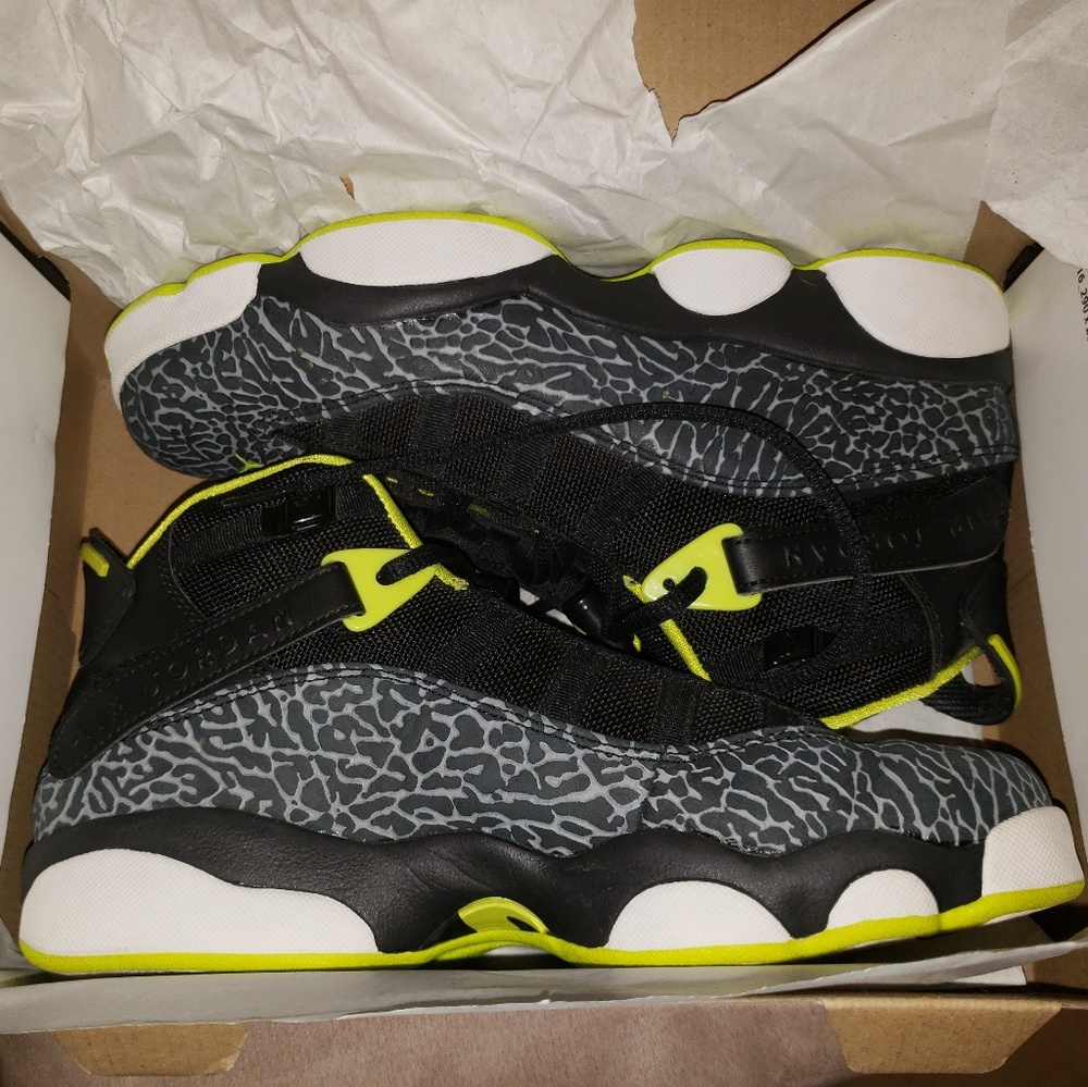 Jordan 6 rings venom green